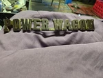 1969 1970 1971 Dodge Power Wagon Fender Emblem 2905997 D/w 100-500 Vintage Clean. Fixed Price $99.99.