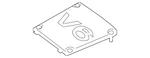 Genuine Mercedes-benz Cover 276-141-00-21. Fixed Price $14.52.
