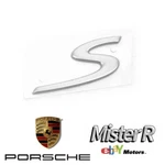 Porsche 996/997 Carrera Emblem Satin Aluminum 911 C4S #99755924300. Fixed Price $72.50.