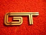 New 2005 2006 2007 2008 2009 Ford Mustang Gt Front Fender Emblem Badges Set Pair. Fixed Price $16.99.