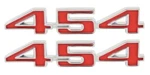 New Trim Parts 454 Hood Emblem Pair / For 1973-74 C3 Corvette Stingray 5970. Fixed Price $76.99.