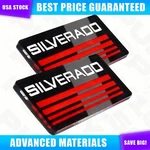 2PC Cab Roof Side Pillar Plate Emblem Badge For Silverado Tahoe Suburban Sticker. Fixed Price $16.45.
