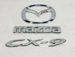 2007 2015 Mazda CX9 CX-9 Rear Lift Gate Emblem Badge Set Oem P/n TD1151731. Fixed Price $21.99.