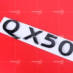 For Infiniti QX50 Rear Liftgate Letter Badge Emblem Nameplate Gloss Black Decal. Fixed Price $29.99.