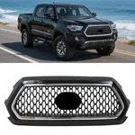 Fit For Toyota Tacoma Trd Black 2016-2023 Front Bumper Grille With Chrome Trim. Fixed Price $140.00.