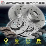 F+r Drilled Rotors & Pads For 2002-2003 Vw Golf Gti 337 / 20TH Anniversary. Fixed Price $315.55.