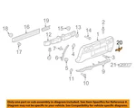 Gm Oem 05-08 Corvette Rear Bumper Components-emblem 10370896. Fixed Price $150.85.