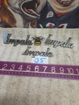 Nos Gm 20004530 77-85 Impala Nameplate Lot. Fixed Price $52.50.
