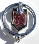 Oem 1976-1977 Chevrolet Monte Carlo Header Panel Hood Ornament Emblem. Fixed Price $69.99.