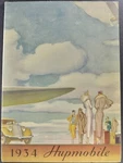 1934 Hupmobile Six Brochure Folder 421-J Coupe Sedan Nice Original. Fixed Price $49.95.