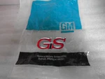 1968-72 Buick Gs Fender Emblems Gran Sport Mint. Fixed Price $48.00.
