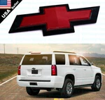 2015-2020 Suburban Tahoe Red Black Rear Tailgate Bowtie Emblem Badge Oem. Fixed Price $35.00.