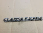 Pontiac Oem Catalina Vintage Emblem Badge Logo Nameplate Insignia 482792. Fixed Price $29.99.
