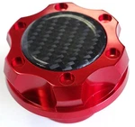 Vms Racing Billet Aluminum Red Anodized Oil Cap LS2 Engine Carbon Fiber Emblem. Fixed Price $29.95.