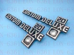 For Chevrolet Custom Deluxe 20 Badge Emblem Insert Set Logo Ornament. Fixed Price $44.98.