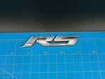 Oem Rs Chrome Emblem Badge 95018561 Genuine Rear Trunk Fits Chevy Sonic Cruze. Fixed Price $18.99.