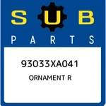 Subaru Ornament 93033XA041, New Genuine Oem Part. Fixed Price $121.13.