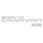 Oem New Mopar 08-10 Dodge Caravan Chrome Grand Se Emblem Nameplate Badge. Fixed Price $103.91.