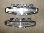 65 66 Ford Truck F250 Original Pr Twin Beam Front Fender Emblems C6TB-16720-B. Fixed Price $139.99.