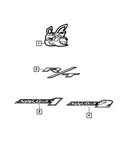 Genuine Mopar Nameplate 68671915AA. Fixed Price $22.67.