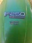 1994-97 Ford Truck F250 F350 Super Duty Turbo Diesel Tailgate Emblem Set X2 Oem. Fixed Price $50.00.
