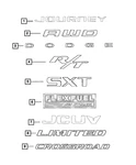 Genuine Mopar Nameplate 5113652AA. Fixed Price $32.60.