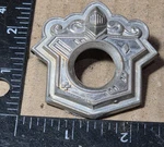 Buick Electra Circa '71 Trunk Lock Bezel Cover Emblem 9869167 (6622. Fixed Price $10.00.