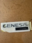 New 2010 To 2016 Hyundai Genesis Coupe Rear Nameplate Emblem Oem 86310 2M000. Fixed Price $18.78.