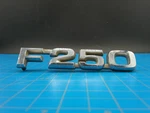 Vintage Ford F250 Chrome Emblem Badge Metal Nameplate Oem E0TB-16B114-GB. Fixed Price $24.99.
