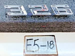 Oem 1967 Pontiac Lemans Tempest 326 Emblem 9787904 Gm E5-18. Fixed Price $22.95.