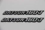 Fits Datsun 160J Side Emblem Badge Pair Couple Adhesive Logo 8.5" Long. Fixed Price $58.99.