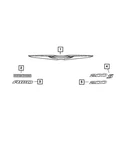 Genuine Mopar 2016-2017 Chrysler 200 Front Door Nameplate 68305604AA. Fixed Price $65.60.