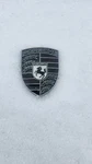 Porsche Hood Crest Badge Emblem Titanium 911 993 928 991 997 996 Turbo GT3 Macan. Fixed Price $89.99.