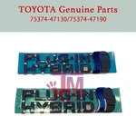 Toyota Prius Phv Plug-in Hybrid Logo Emblem Set 75374-47130 75374-47190 Genuine. Fixed Price $56.26.