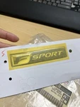 75443-24190 Lexus Fsport Name Plate Emblem. Fixed Price $40.00.