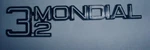 Genuine Ferrari Mondial 3.2 Emblem Badge Brand New P/n # 61835000. Fixed Price $201.84.