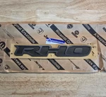 New 2025-2026 Dodge Ram 1500 "rho" Matte Black Tailgate Emblem, Oem. Fixed Price $32.95.