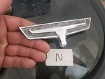 Vintage 1966 Ford Ranchero Tailgate Bull Emblem Oem C6DB-6642514-A Fomoco. Fixed Price $46.99.
