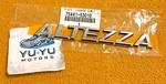 Lexus Genuine IS300 Toyota Altezza 01-05 Rear Trunk Chrome Emblem Badge Oem Jdm. Fixed Price $57.59.