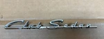 Nice Oem Club Sedan Fender Emblem BN-7025622-A 1955-1956 Ford, One Pit. Fixed Price $32.00.