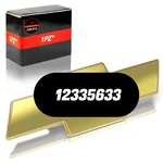 Front Grille Badge Emblem Gold Bowtie Abs Acrylic For Chevrolet Logo 12335633. Fixed Price $22.99.