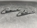 1972-1975 Lincoln Continental Script Logo Emblem. Fixed Price $29.95.