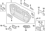 Genuine Audi Bracket 4K0-853-736-9B9. Fixed Price $76.14.