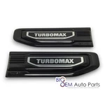 Oem 2023-2026 Gmc Sierra Turbomax Driver Passenger Fender Vent Gloss Emblem Set. Fixed Price $114.99.