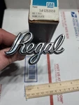 Gm Nos 1977 Buick Regal Nameplate; Grille Emblem. Fixed Price $75.00.