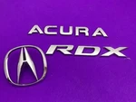 07 - 12 Acura Rdx Emblem Badge Logo Rear Trunk Lid Chrome Set Nice Oem. Fixed Price $20.00.
