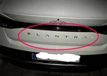 Rear Trunk Black Elantra Emblem Fit 2024 2025 2026 Hyundai Sedan. Fixed Price $65.80.