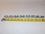 Vtg 1965 Mercury Commuter Car Vehicle Emblem Badge C5MB-71291A36. Fixed Price $18.00.