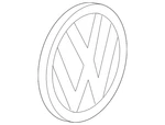 Genuine Volkswagen Hatch Emblem 3CM-853-630-DPJ. Fixed Price $98.84.