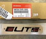 Genuine Oem Honda 2020-2025 Gloss Black Rear Elite Emblem 08F20-THR-100G. Fixed Price $44.99.